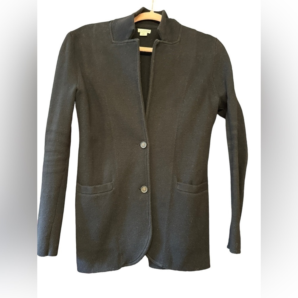 J by J Crew Cotton Sweater Jacket XS